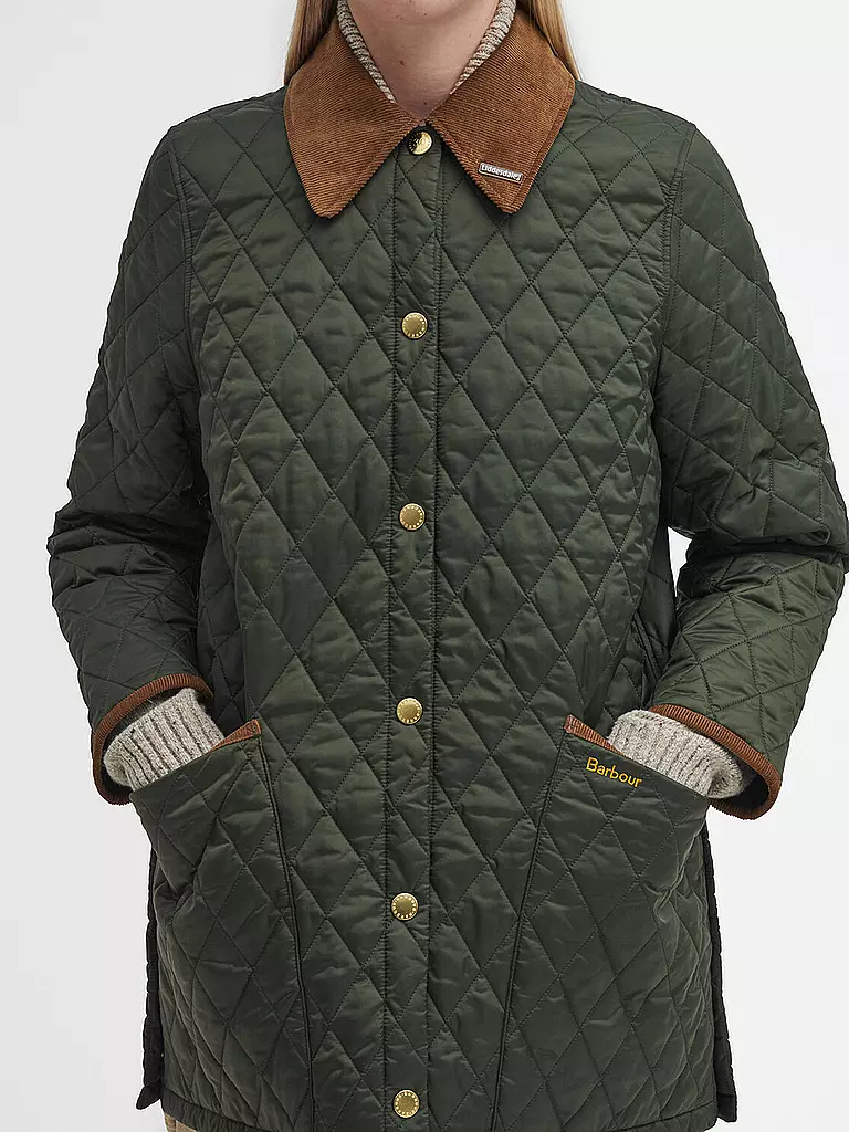 BARBOUR | Leichtsteppjacke MODERN LIDDESDALE | Oliva
