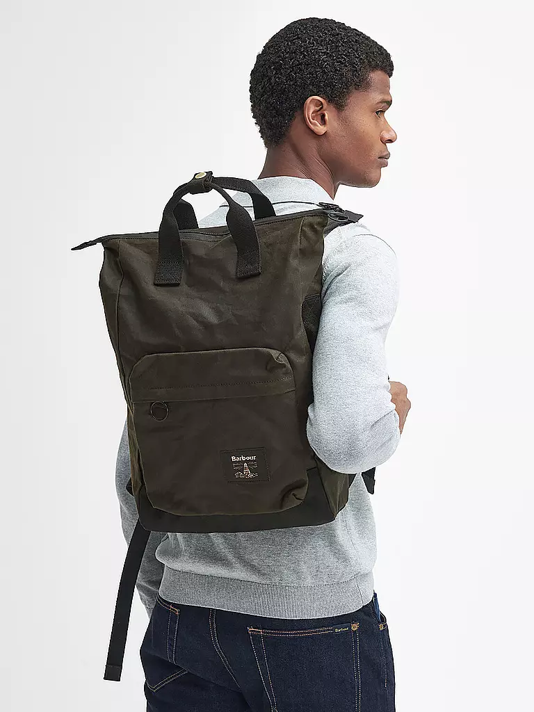 BARBOUR | Mochila WAX | Oliva