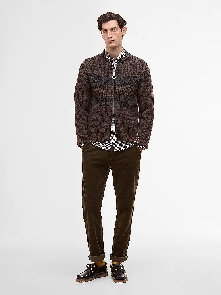 BARBOUR | Nombre del producto: Paul Smith loves Barbour Cárdigan de punto | Marrón