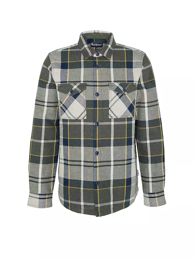 BARBOUR | Overshirt CANNICH | Verde oscuro
