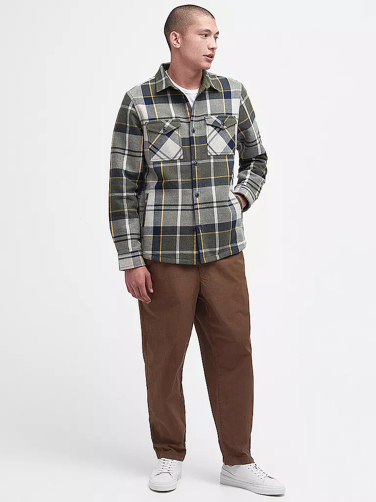 BARBOUR | Overshirt CANNICH | Verde oscuro