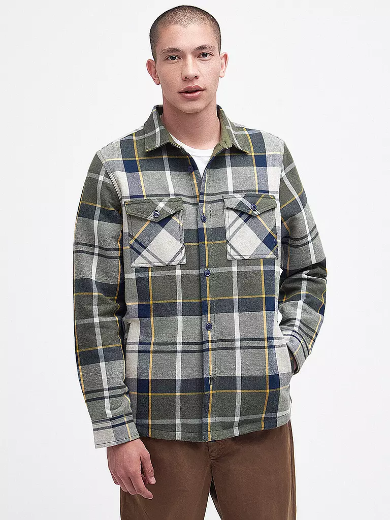 BARBOUR | Overshirt CANNICH | Verde oscuro