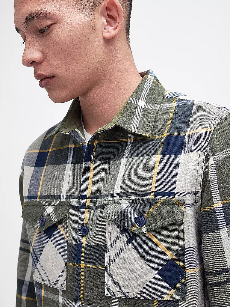 BARBOUR | Overshirt CANNICH | Verde oscuro