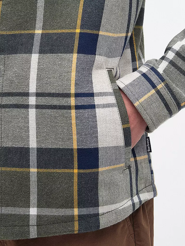 BARBOUR | Overshirt CANNICH | Verde oscuro