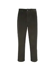 BARBOUR | Pantalón de pana corte relajado | Oliva