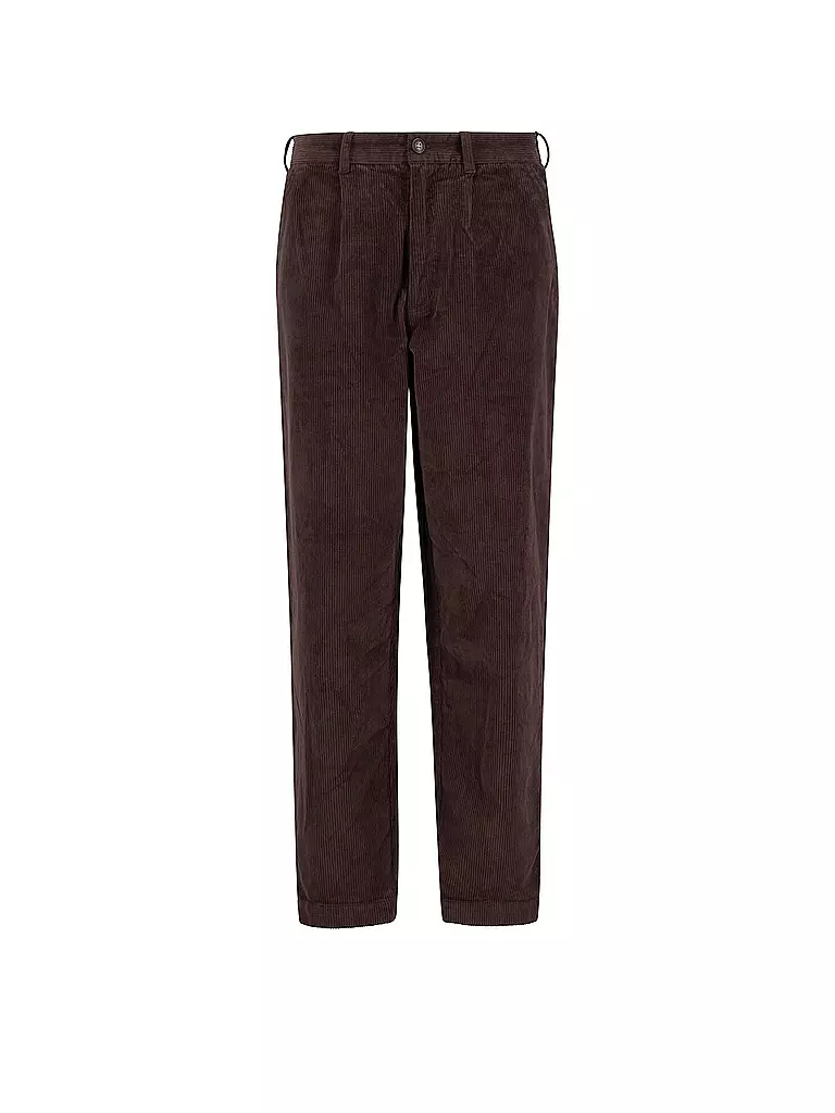 BARBOUR | Pantalón de pana corte relajado | Marrón