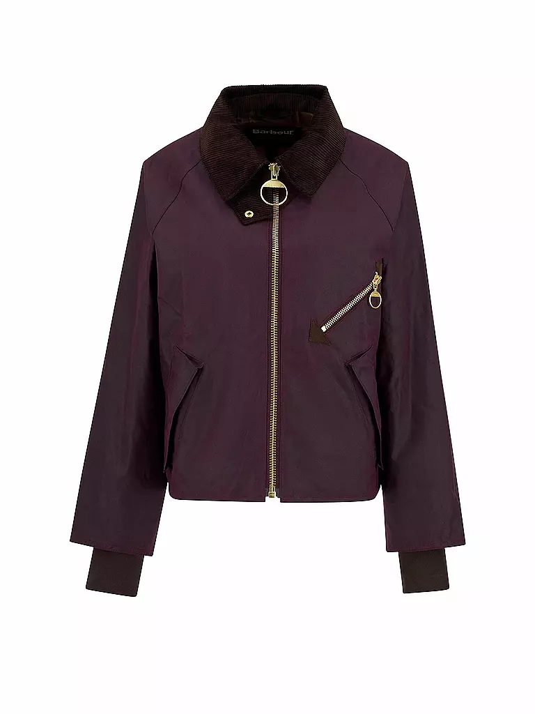 BARBOUR | Parka ARLENE WAX | Rojo oscuro