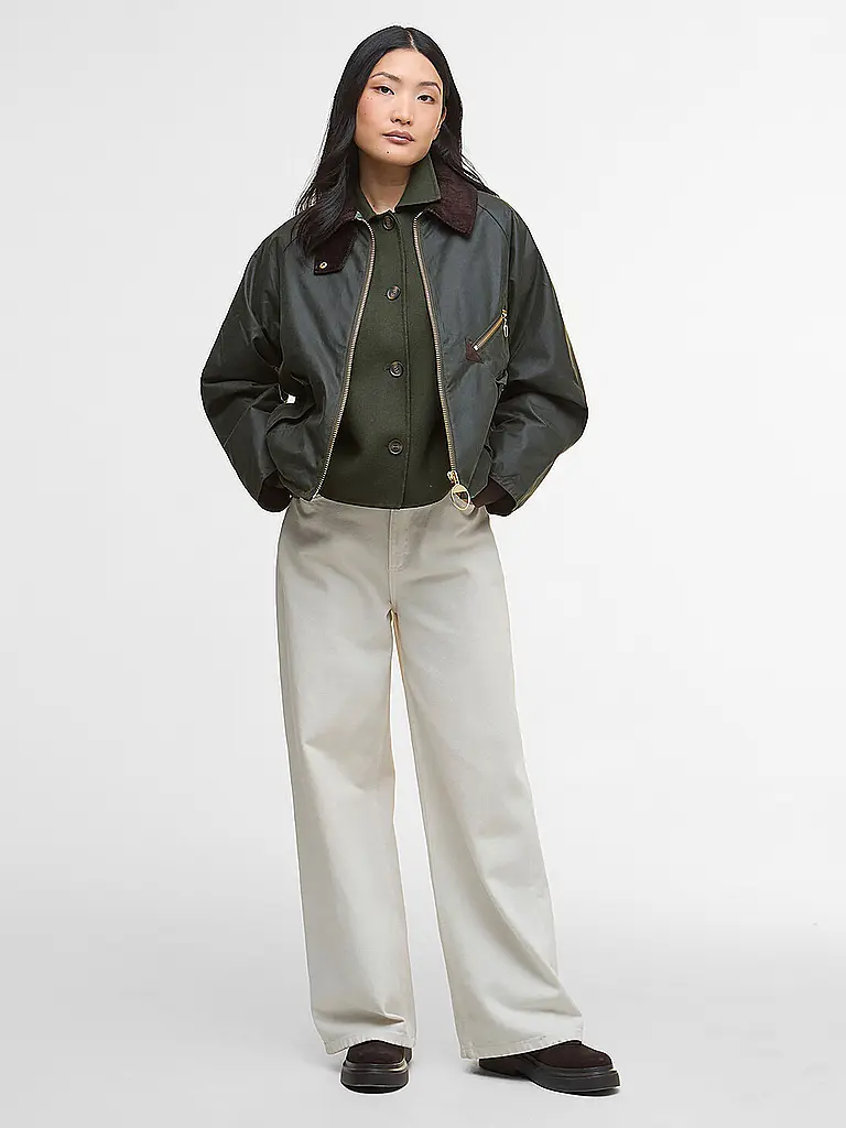 BARBOUR | Parka ARLENE WAX | Oliva