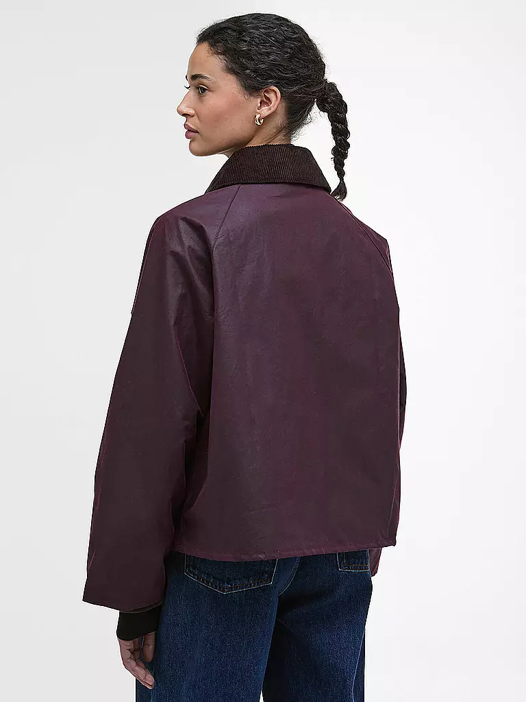 BARBOUR | Parka ARLENE WAX | Rojo oscuro