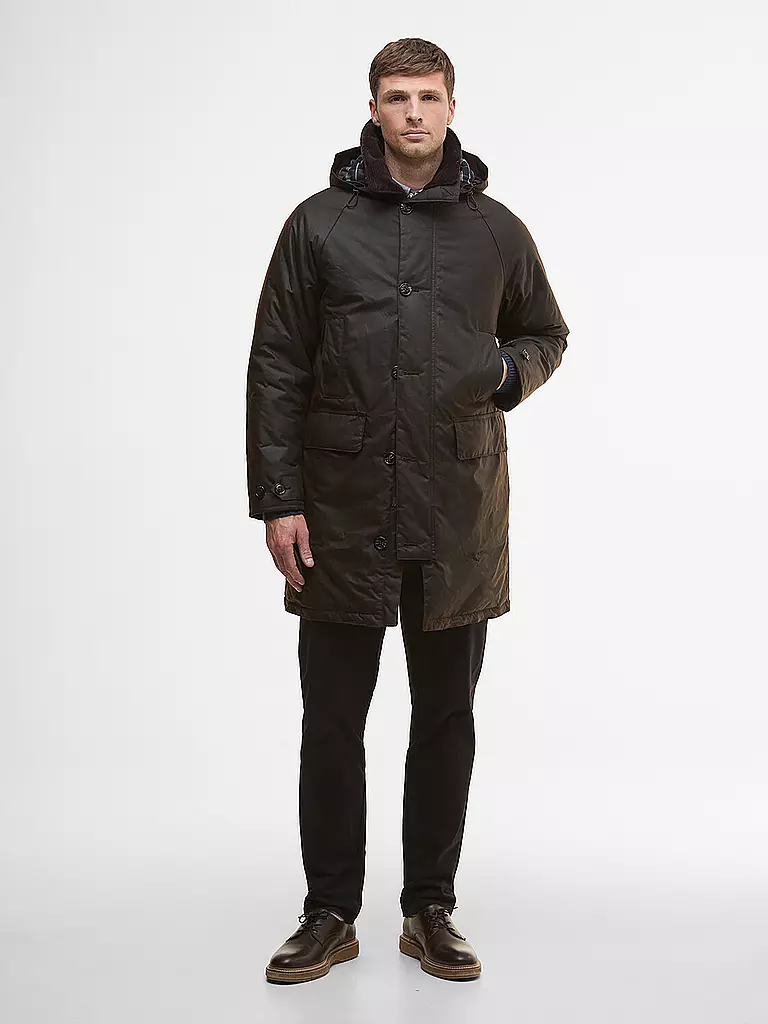 BARBOUR | Parka BEAUDALE WAX | Marrón