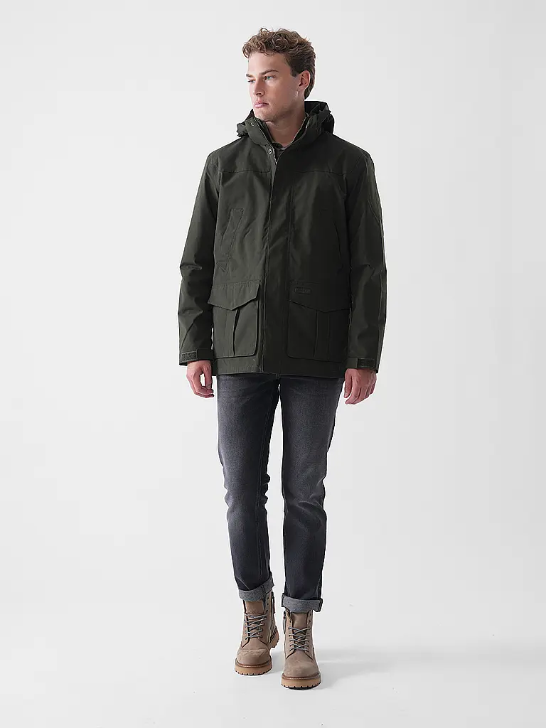 BARBOUR | Parka BROCKSTONE | Oliva