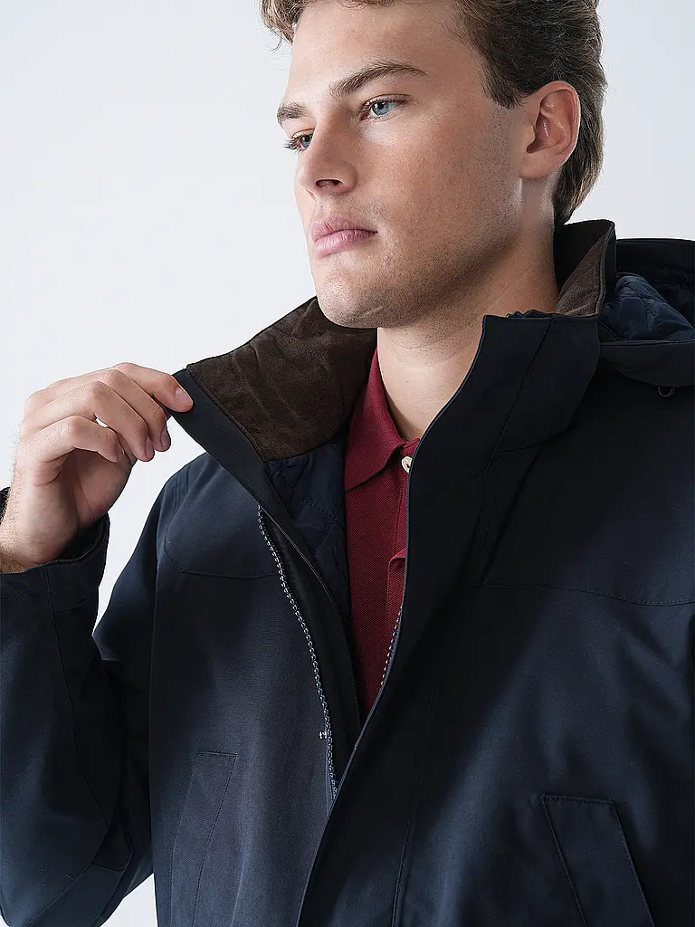 BARBOUR | Parka BROCKSTONE | Azul oscuro