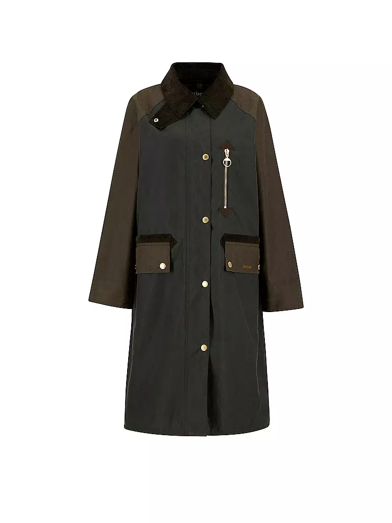 BARBOUR | Parka EVETTE WAX | Oliva