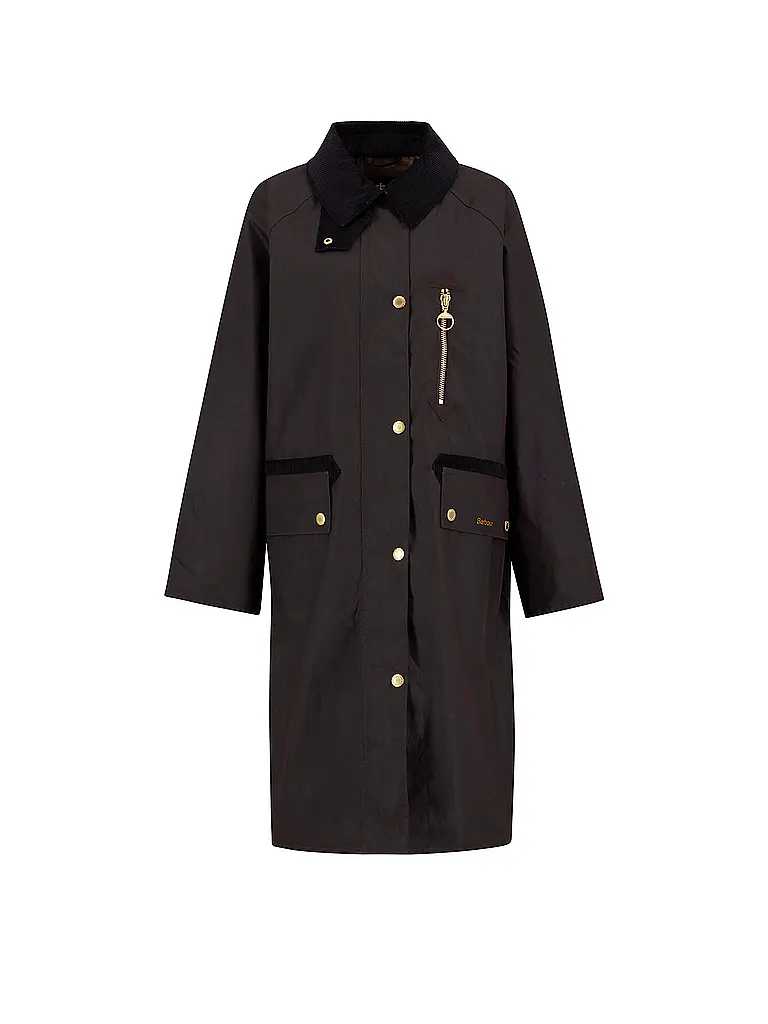 BARBOUR | Parka EVETTE WAX | Marrón