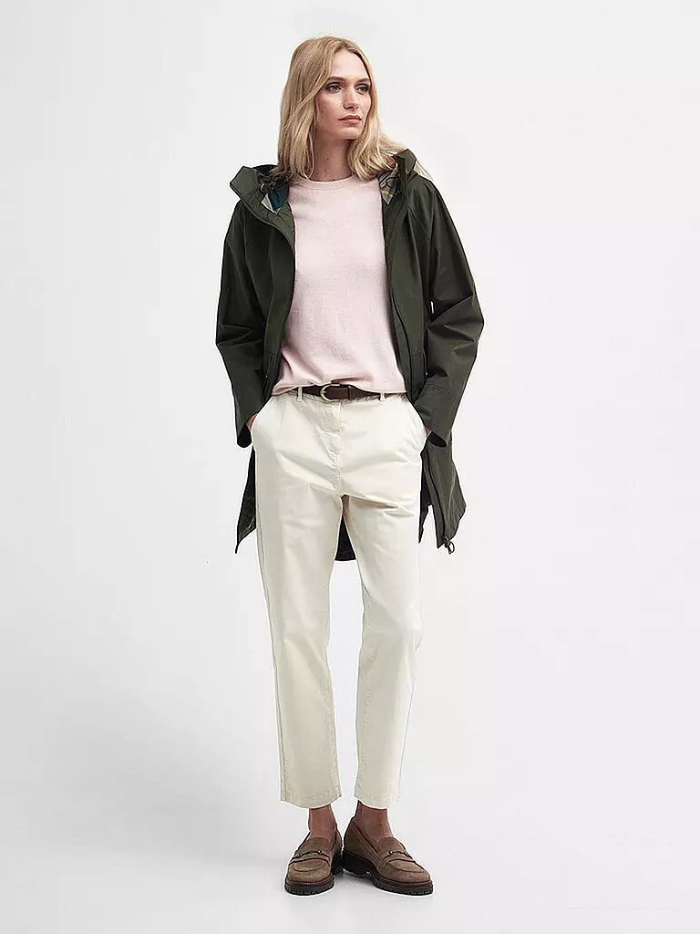 BARBOUR | Parka HERON WATERPROOF | Oliva