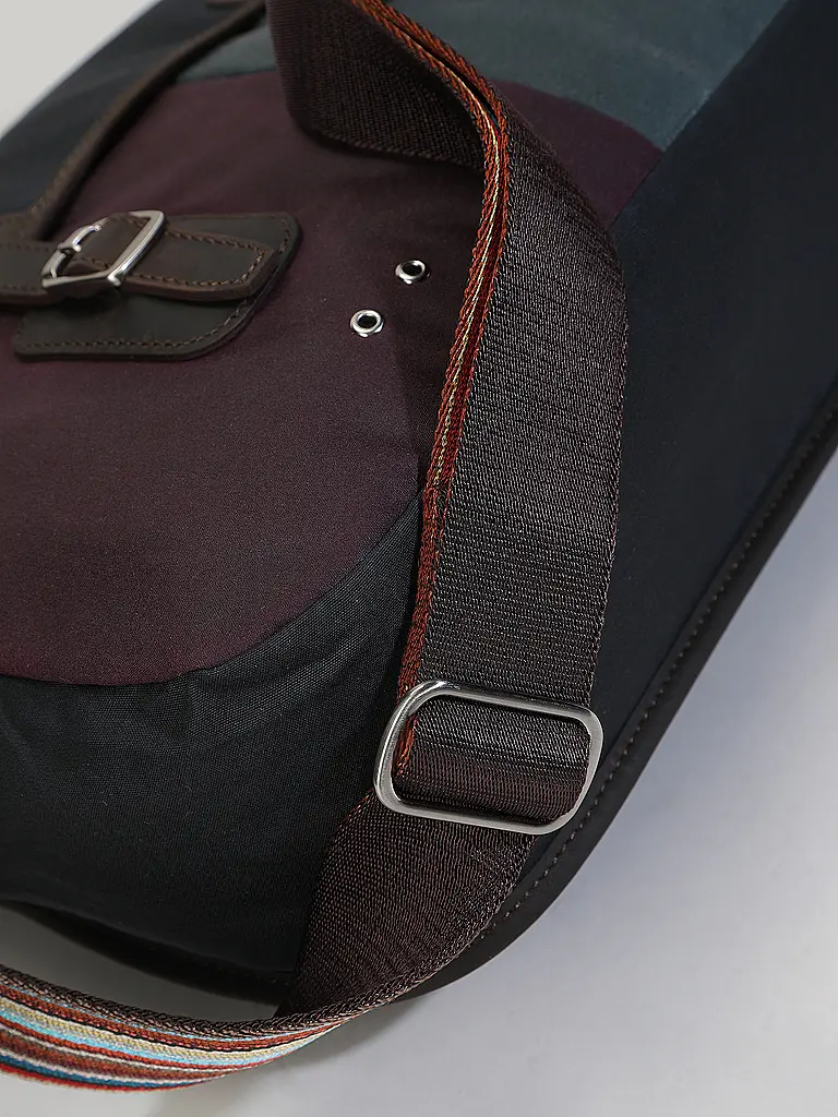 BARBOUR | Paul Smith loves Barbour Bolso bandolera Wax Tarras | Azul