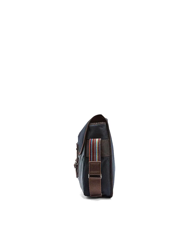 BARBOUR | Paul Smith loves Barbour Bolso bandolera Wax Tarras | Azul