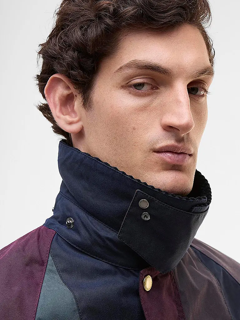 BARBOUR | Paul Smith loves Barbour Chaqueta encerada a rayas de gran tamaño Bedale |