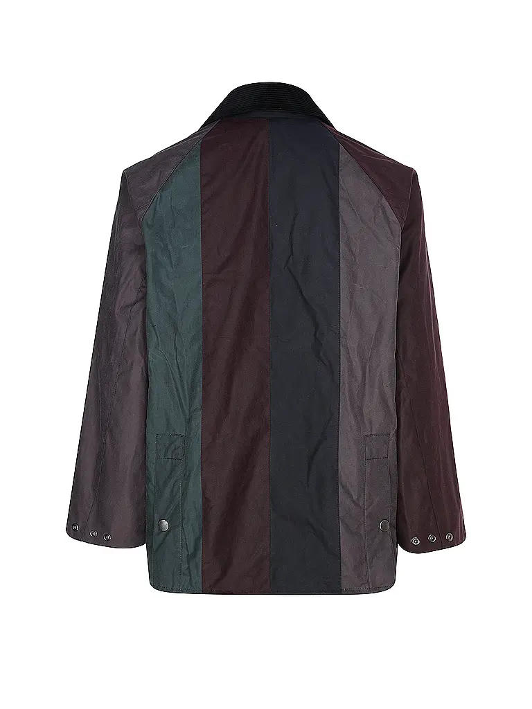 BARBOUR | Paul Smith loves Barbour Chaqueta encerada a rayas de gran tamaño Bedale | Multicolor