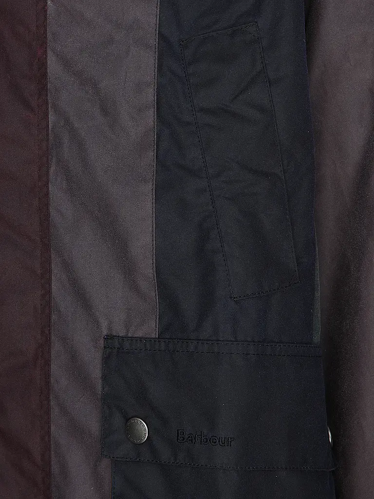 BARBOUR | Paul Smith loves Barbour Chaqueta encerada a rayas de gran tamaño Bedale |