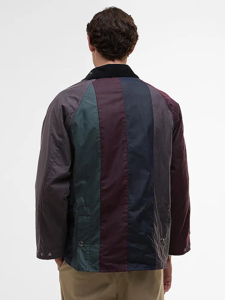 BARBOUR | Paul Smith loves Barbour Chaqueta encerada a rayas de gran tamaño Bedale |