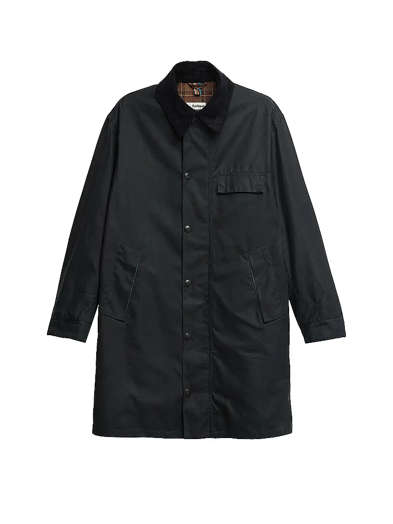 BARBOUR | Paul Smith loves Barbour Chaqueta encerada Beeston | Azul oscuro