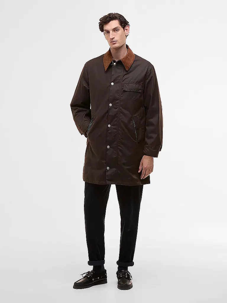 BARBOUR | Paul Smith loves Barbour Chaqueta encerada Beeston | Marrón