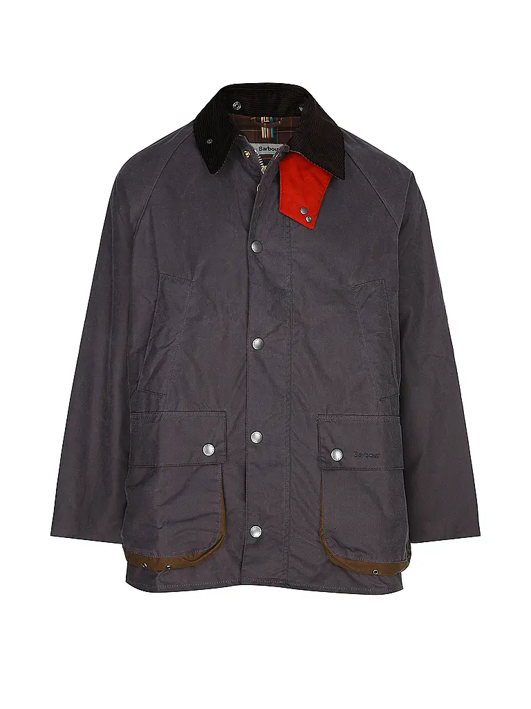 BARBOUR | Paul Smith loves Barbour Chaqueta encerada Oversized Bedale | Lila