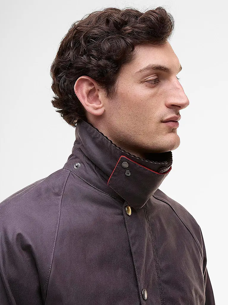 BARBOUR | Paul Smith loves Barbour Chaqueta encerada Oversized Bedale | Lila