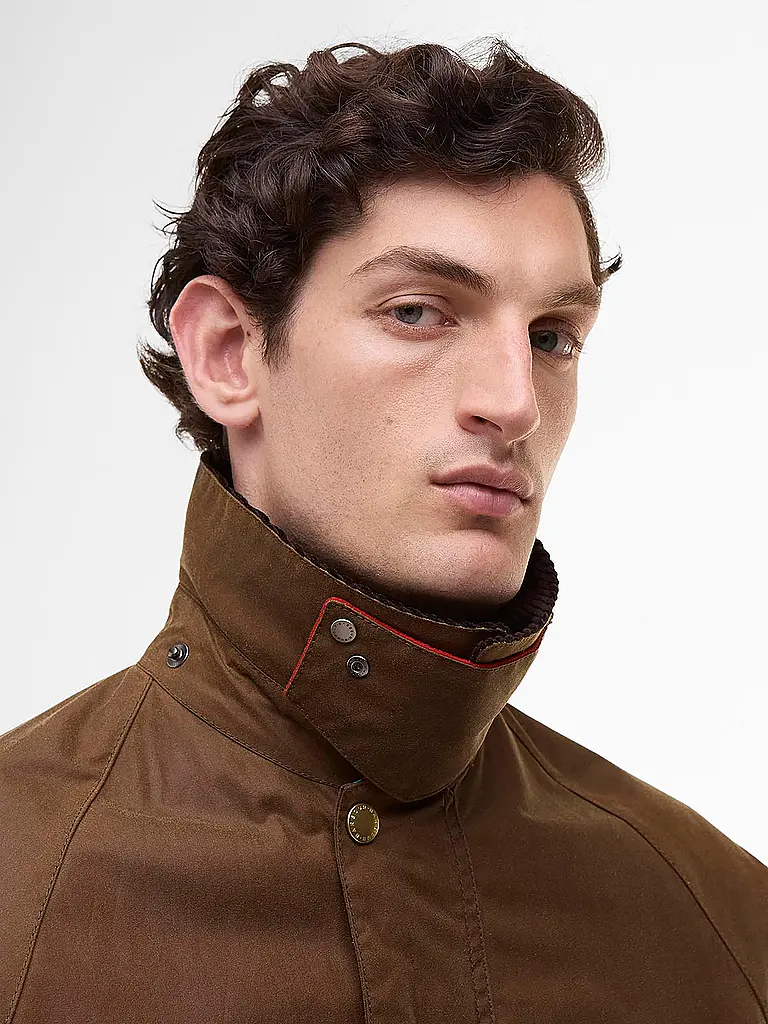 BARBOUR | Paul Smith loves Barbour Chaqueta encerada Oversized Bedale | 