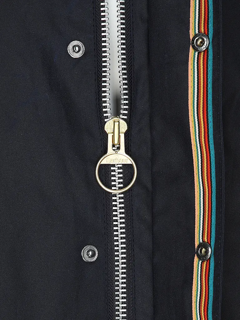 BARBOUR | Paul Smith loves Barbour Chaqueta encerada Oversized Bedale | 