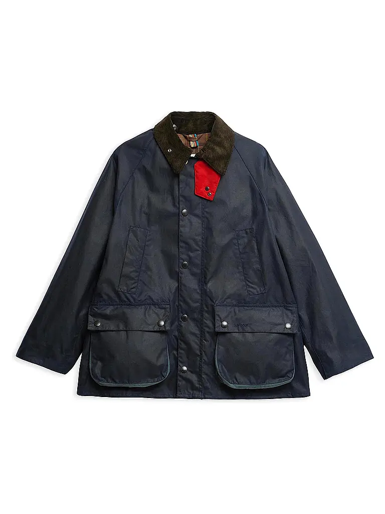 BARBOUR | Paul Smith loves Barbour Chaqueta encerada Oversized Bedale | 