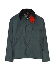 BARBOUR | Paul Smith loves Barbour Chaqueta encerada Transport | Gris