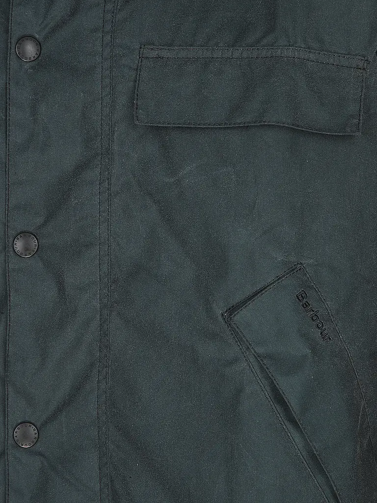 BARBOUR | Paul Smith loves Barbour Chaqueta encerada Transport | Gris