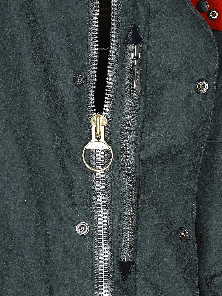 BARBOUR | Paul Smith loves Barbour Chaqueta encerada Transport | Gris