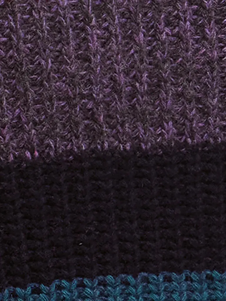 BARBOUR | Paul Smith loves Barbour Jersey de punto con rayas múltiples y cuello redondo | Rojo oscuro