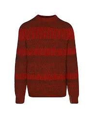 BARBOUR | Paul Smith loves Barbour Jersey Saddle con cuello redondo | Rojo