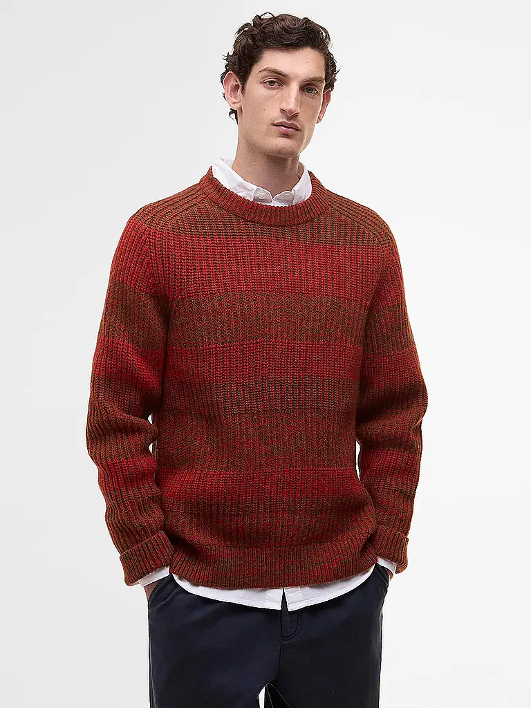 BARBOUR | Paul Smith loves Barbour Jersey Saddle con cuello redondo | 