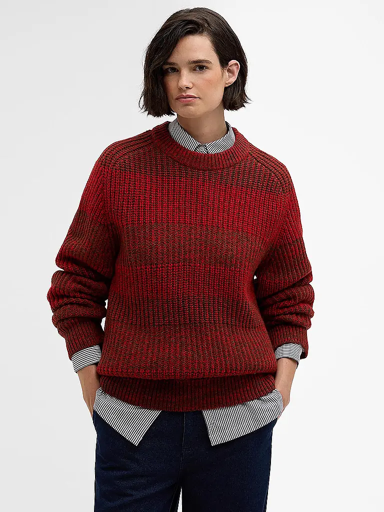 BARBOUR | Paul Smith loves Barbour Jersey Saddle con cuello redondo | 