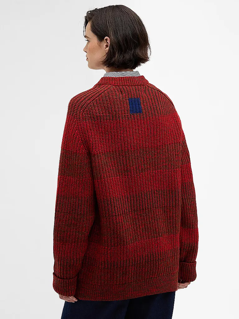 BARBOUR | Paul Smith loves Barbour Jersey Saddle con cuello redondo | 