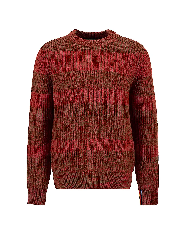 BARBOUR | Paul Smith loves Barbour Jersey Saddle con cuello redondo | 