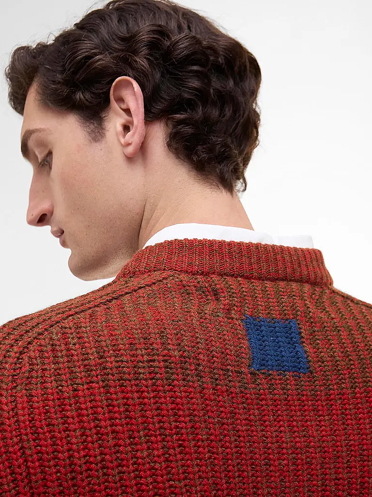 BARBOUR | Paul Smith loves Barbour Jersey Saddle con cuello redondo | 