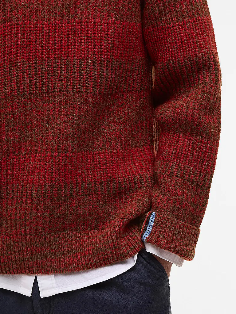 BARBOUR | Paul Smith loves Barbour Jersey Saddle con cuello redondo | 