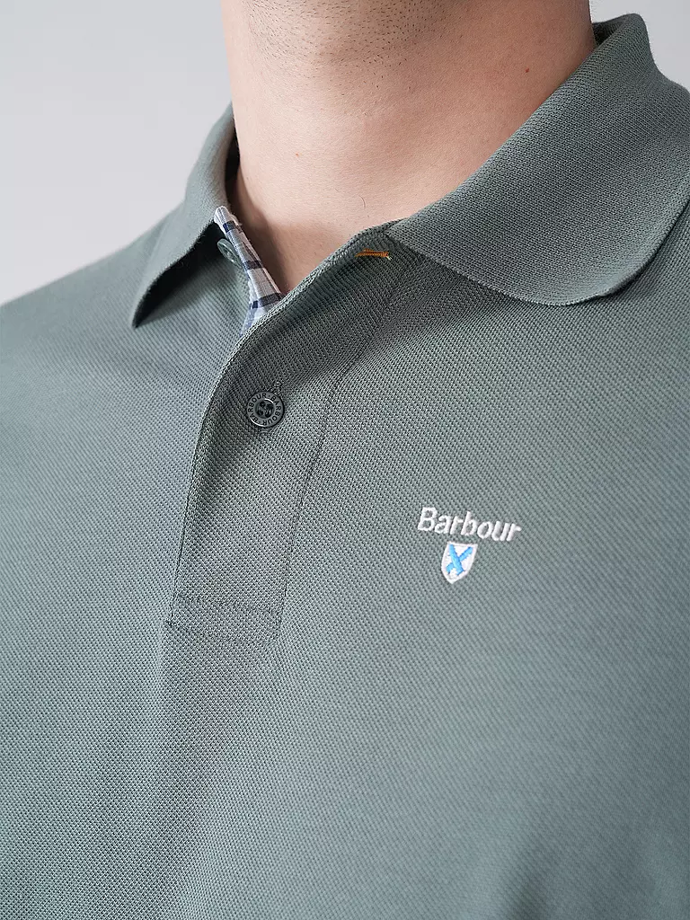 BARBOUR | Polo de corte estándar | Verde