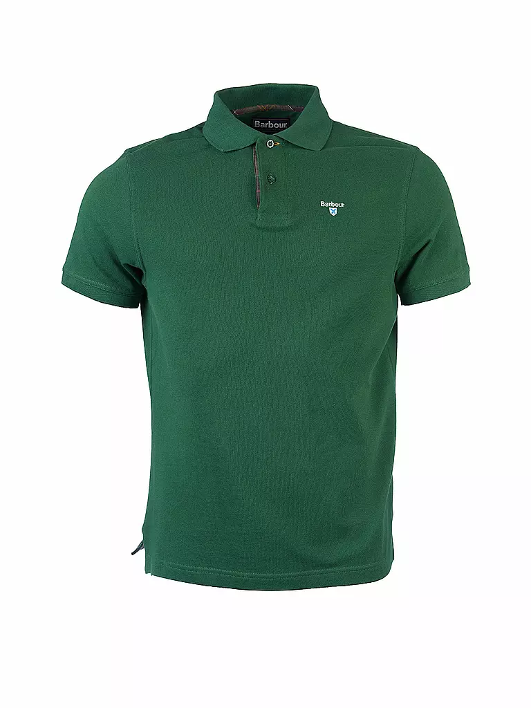 BARBOUR | Polo de corte regular | Verde oscuro