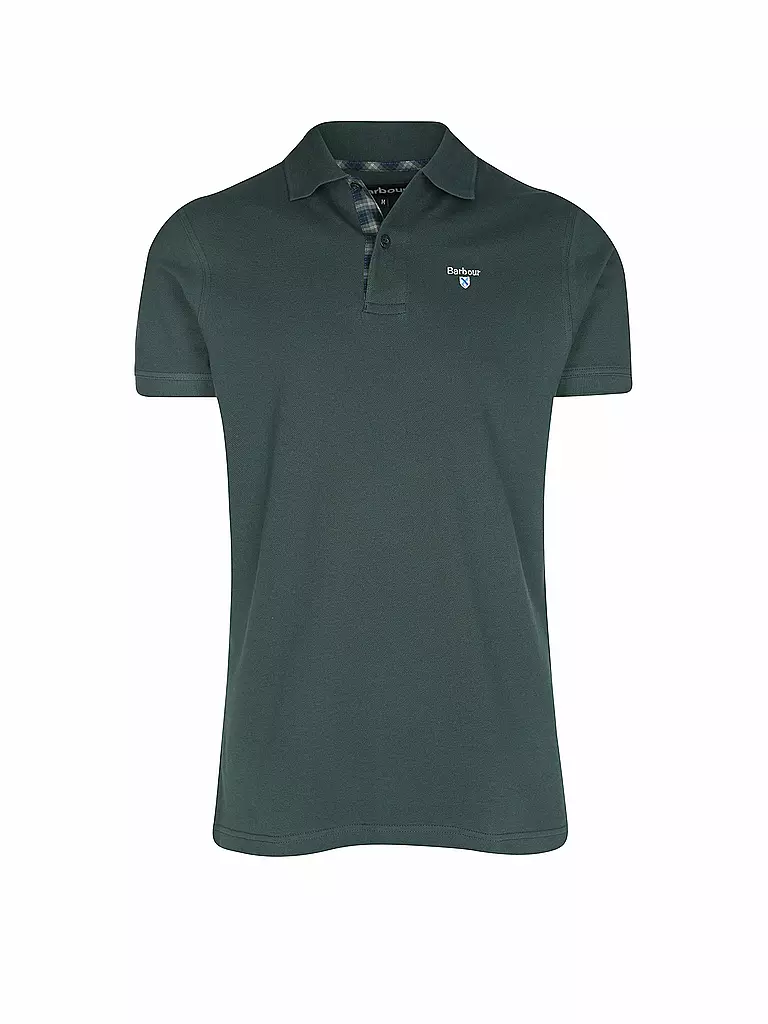 BARBOUR | Polo de corte regular | Verde oscuro