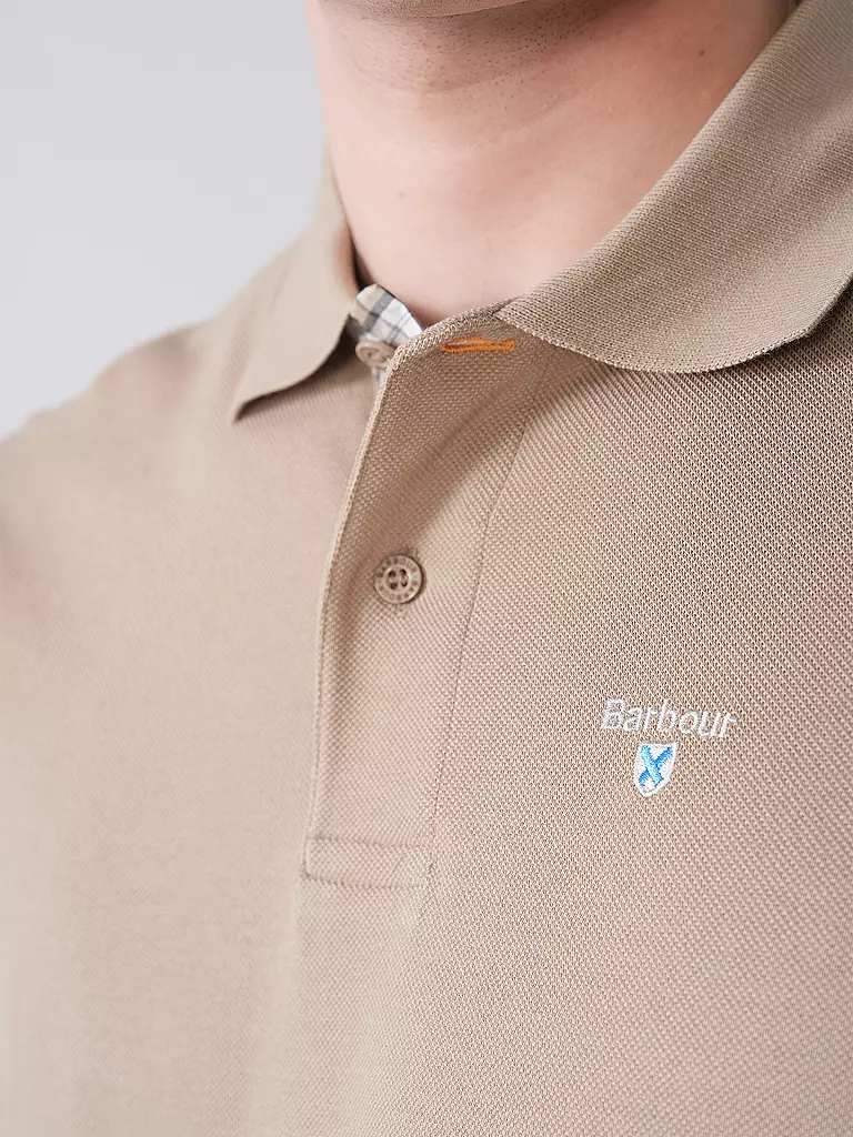 BARBOUR | Polo de corte regular | Beige