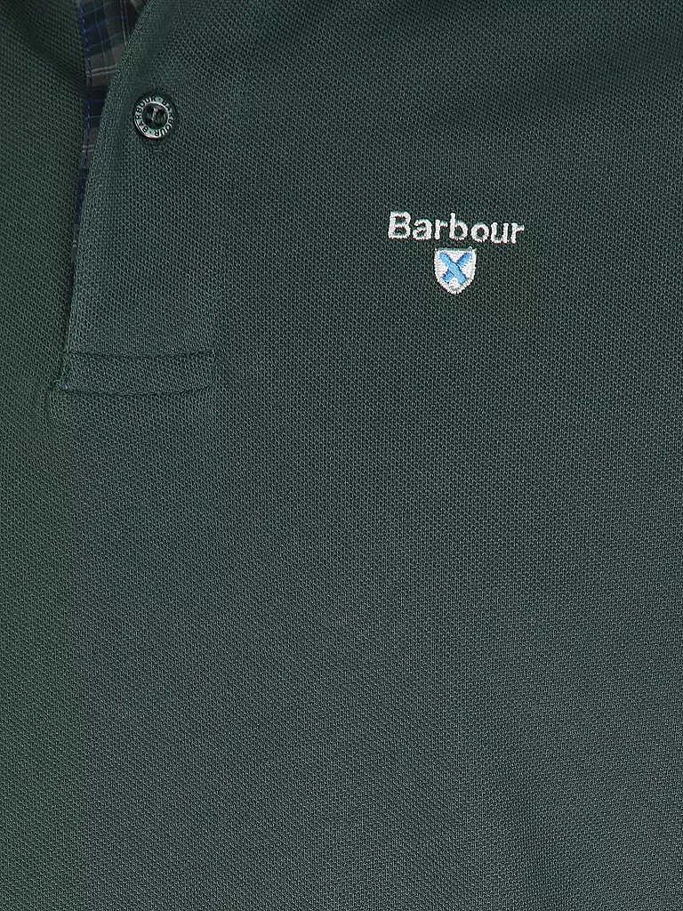 BARBOUR | Polo de corte regular | Verde oscuro