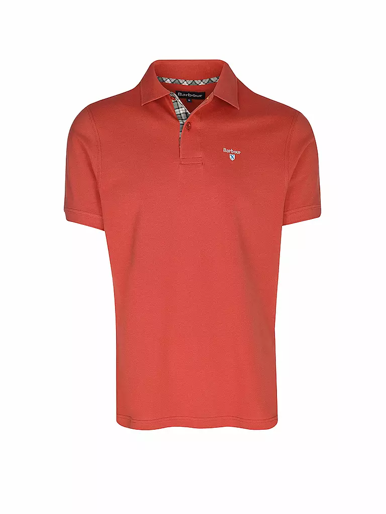 BARBOUR | Poloshirt de corte estándar | Rojo