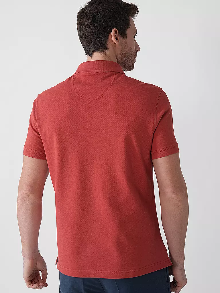 BARBOUR | Poloshirt de corte estándar | Rojo